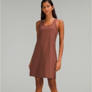 NWT LULULEMON CLASSIC FIT COTTON BLEND DRESS ancient copper browN NWT PERFECT